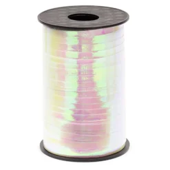 Presentsnöre Metallic Vit