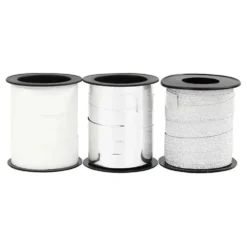 Presentsnören Vit/Silver