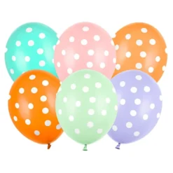 Prickiga Ballonger Pastellmix