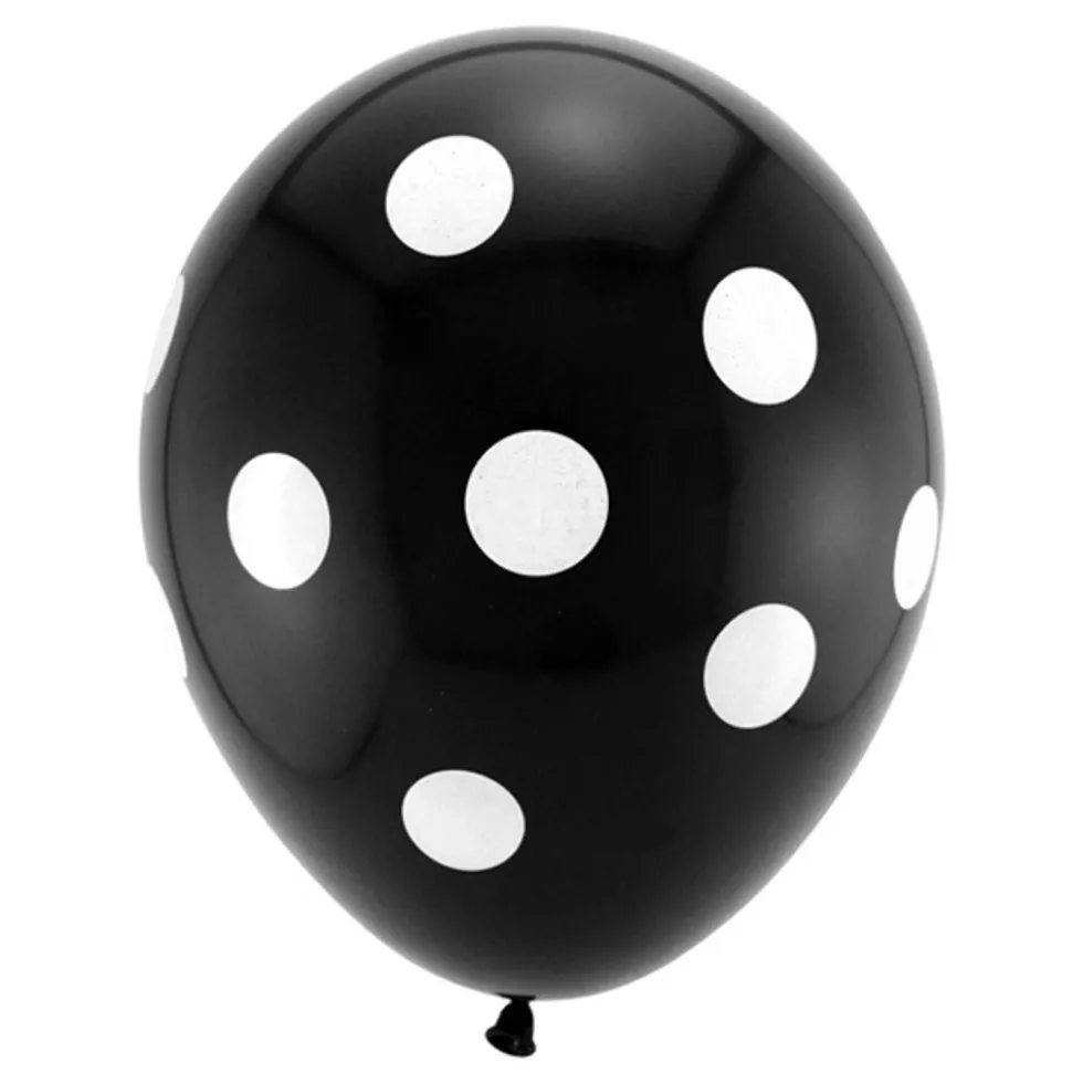 Prickiga Ballonger Svarta
