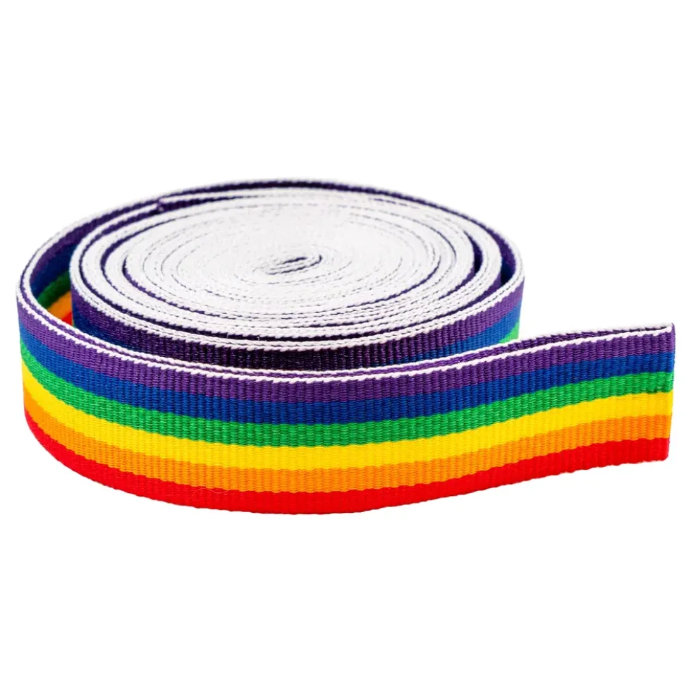 Pridefärgat Textilband