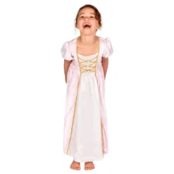 Prinsessklänning Sammetsrosa Barn