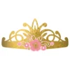 Prinsess Tiaror Guld i Papper
