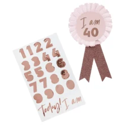 Prisrosett Birthday Siffror