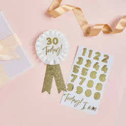 Prisrosett Birthday Siffror