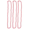 Pärlhalsband Självlysande Rosa
