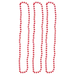 Pärlhalsband Självlysande Rosa