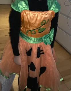 Pumpa Klänning Barn Maskeraddräkt