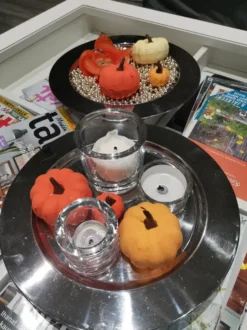 Pumpor i Nät Bordsdekoration