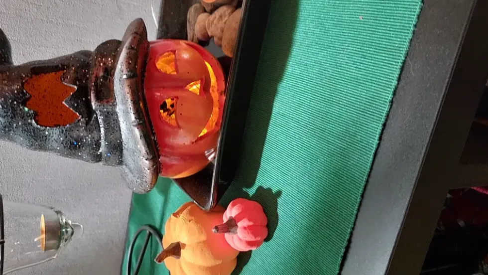 Pumpor i Nät Bordsdekoration