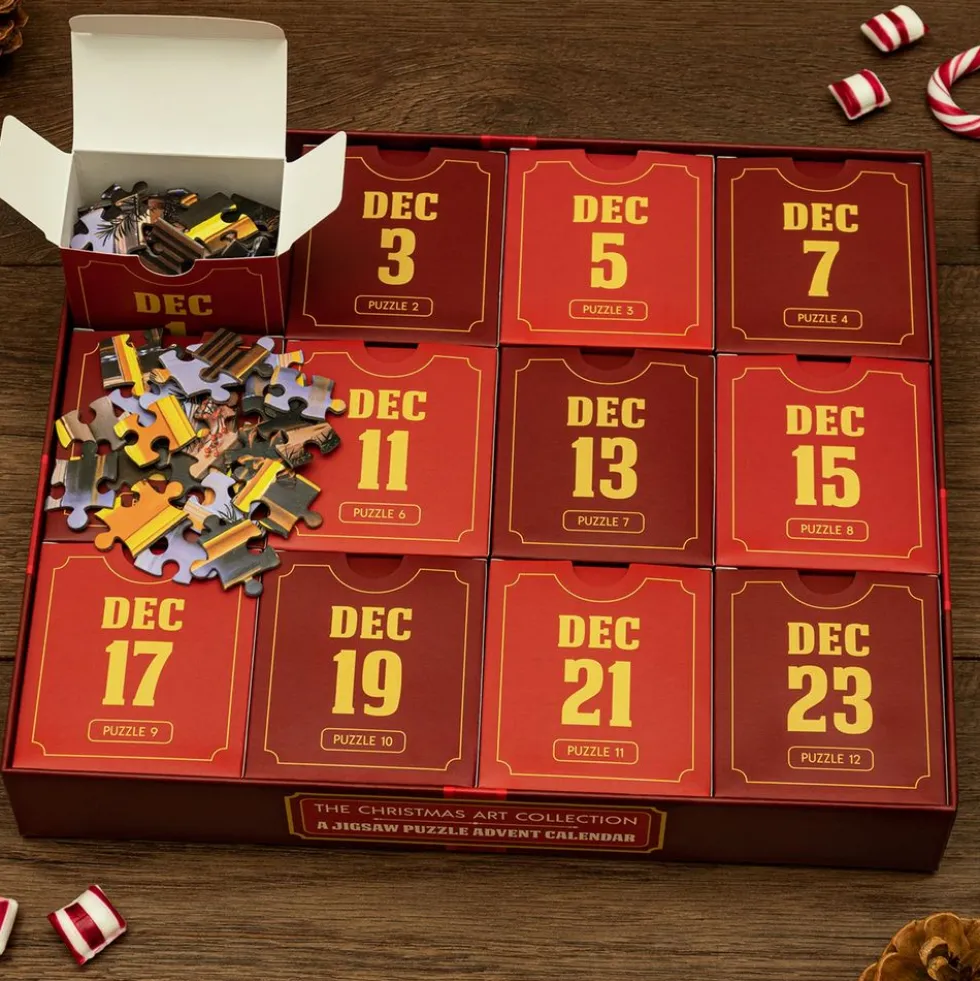 Pussel Christmas Art Collection Adventskalender