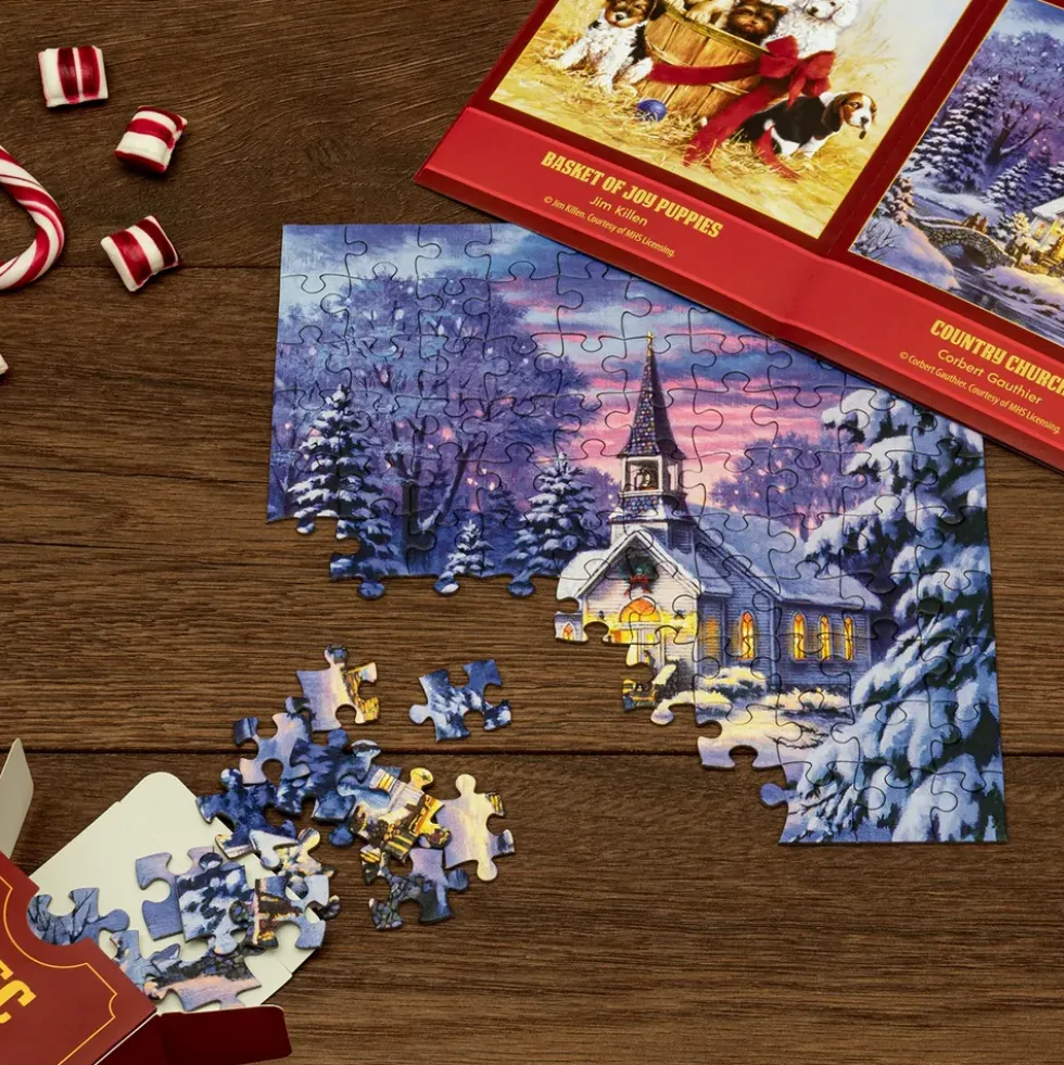 Pussel Christmas Art Collection Adventskalender