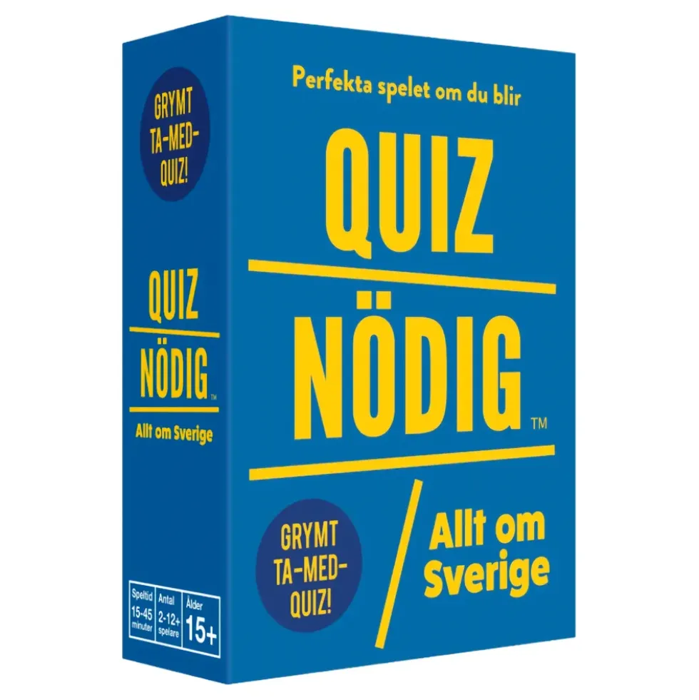 QuizNödig - Allt om Sverige