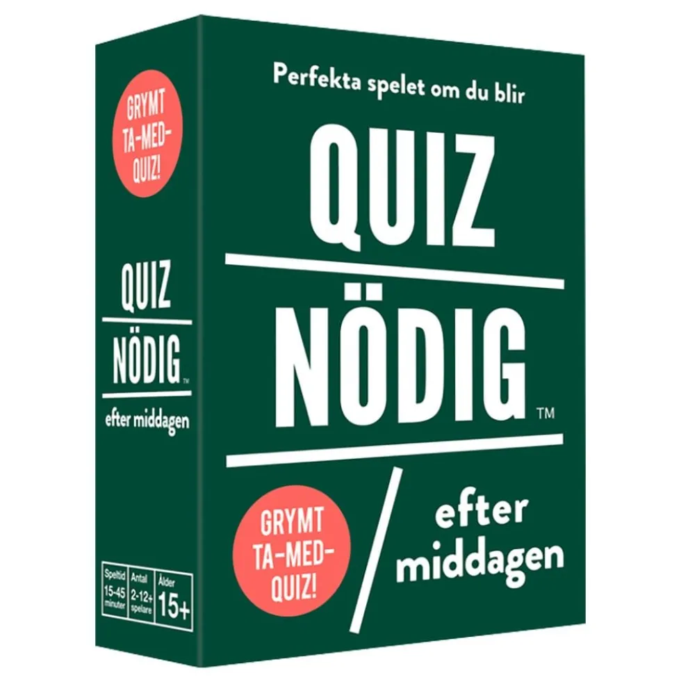 QuizNödig - Efter middagen