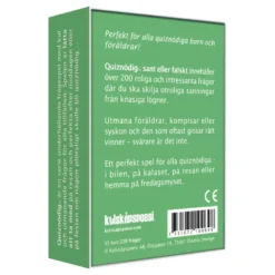 QuizNödig - Sant eller Falskt