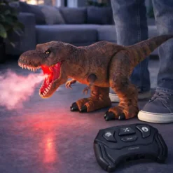 Radiostyrd T-Rex med Rökeffekt