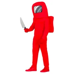 Röd Astronaut Teen Maskeraddräkt