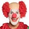 Röd Clownperuk med Flint