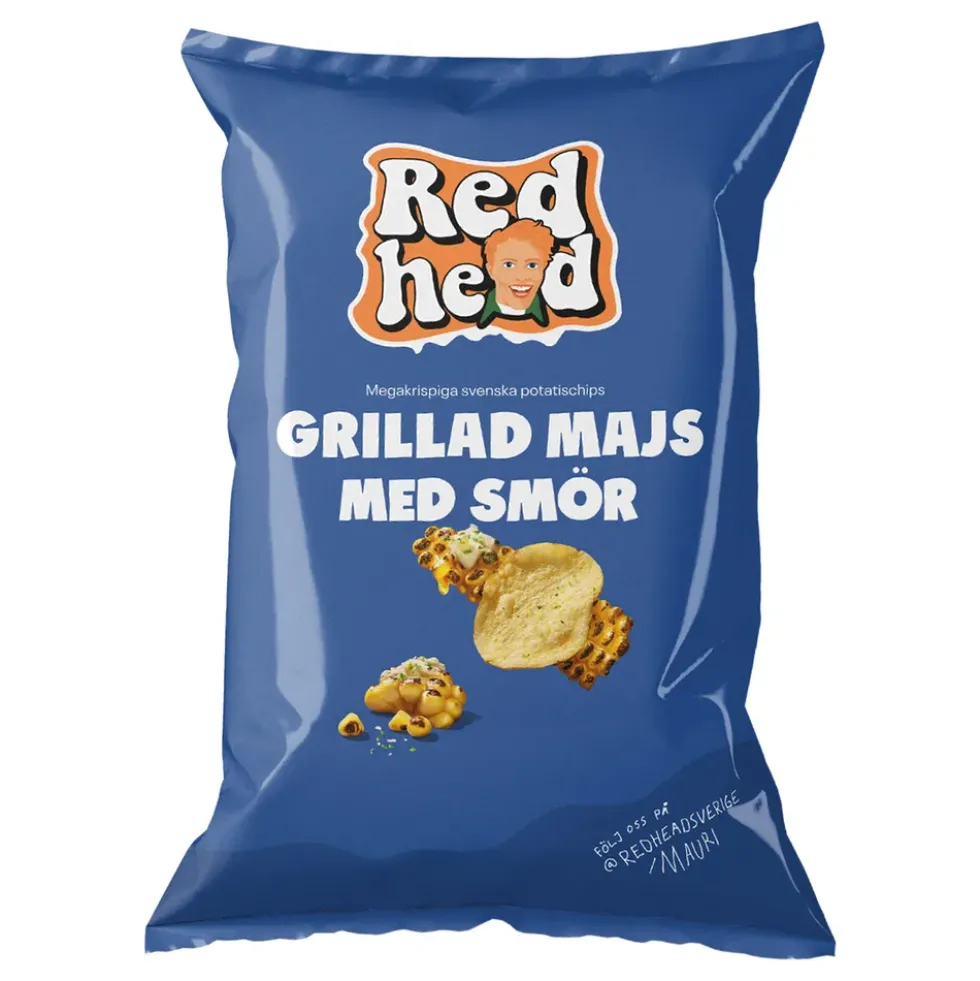 Redhead Grillad Majs med Smör Chips