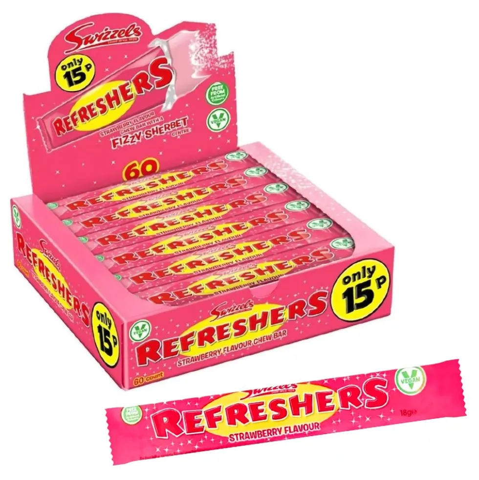 Refreshers Jordgubb Storpack