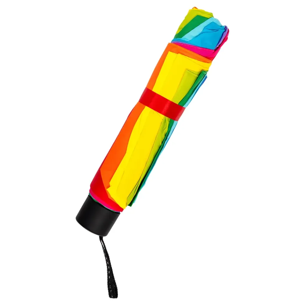 Regnbågsfärgat Paraply