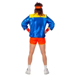Retro Disco Rollerskater Herr Maskeraddräkt