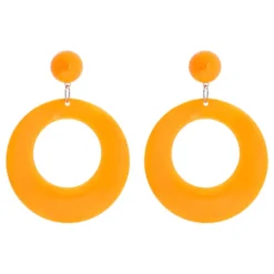 Örhängen Retro Neonorange