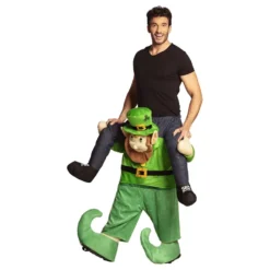 Ridande Leprechaun Maskeraddräkt