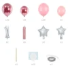 Rosa Ballongbukett 1 år