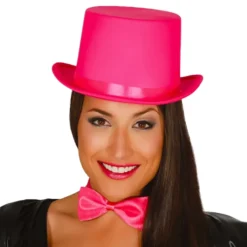 Rosa Hög Hatt Deluxe