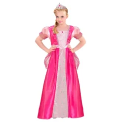 Rosa Prinsessa Barn Maskeraddräkt