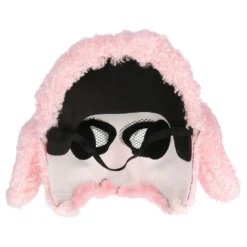 Rosa Pudel Halvmask