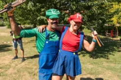Rörmokare Grön Budget Maskeraddräkt