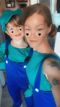 Rörmokartjej Grön Budget Maskeraddräkt