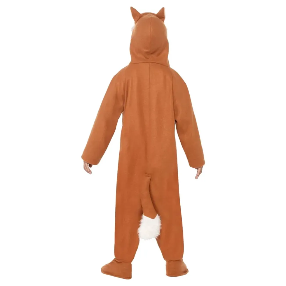 Räv Jumpsuit Barn Maskeraddräkt