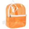 Ryggsäck Transparent Neonorange