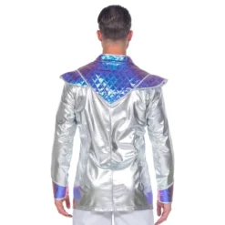 Rymdkille Metallic Maskeraddräkt