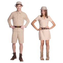 Safari Herr Maskeraddräkt