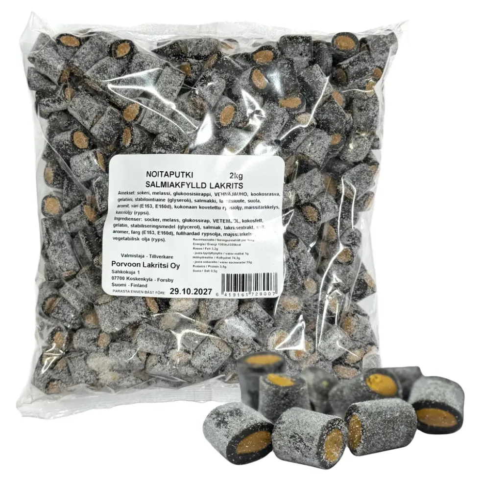 Salmiakfylld Lakrits Storpack