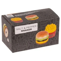 Salt- & Pepparkar Hamburgare & Strips
