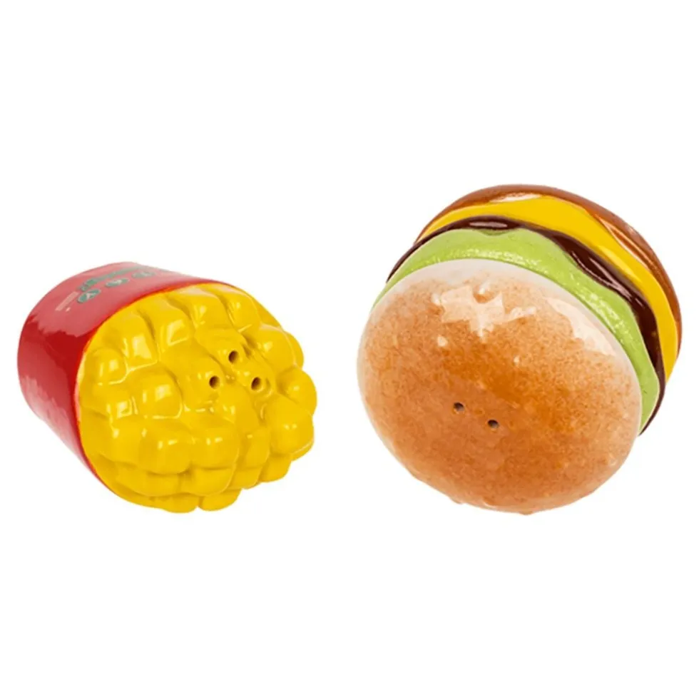 Salt- & Pepparkar Hamburgare & Strips
