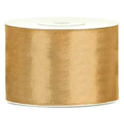 Satinband Guldfärgat