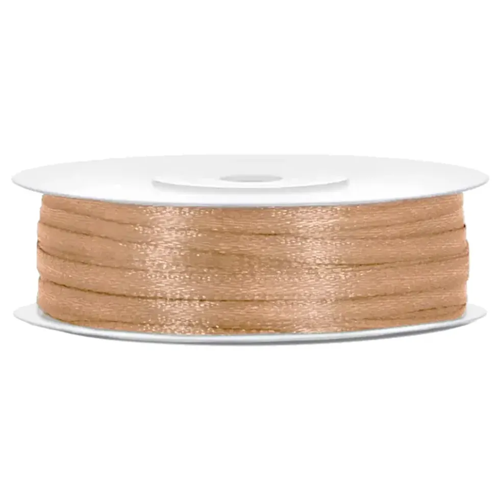 Satinband Ljusguld
