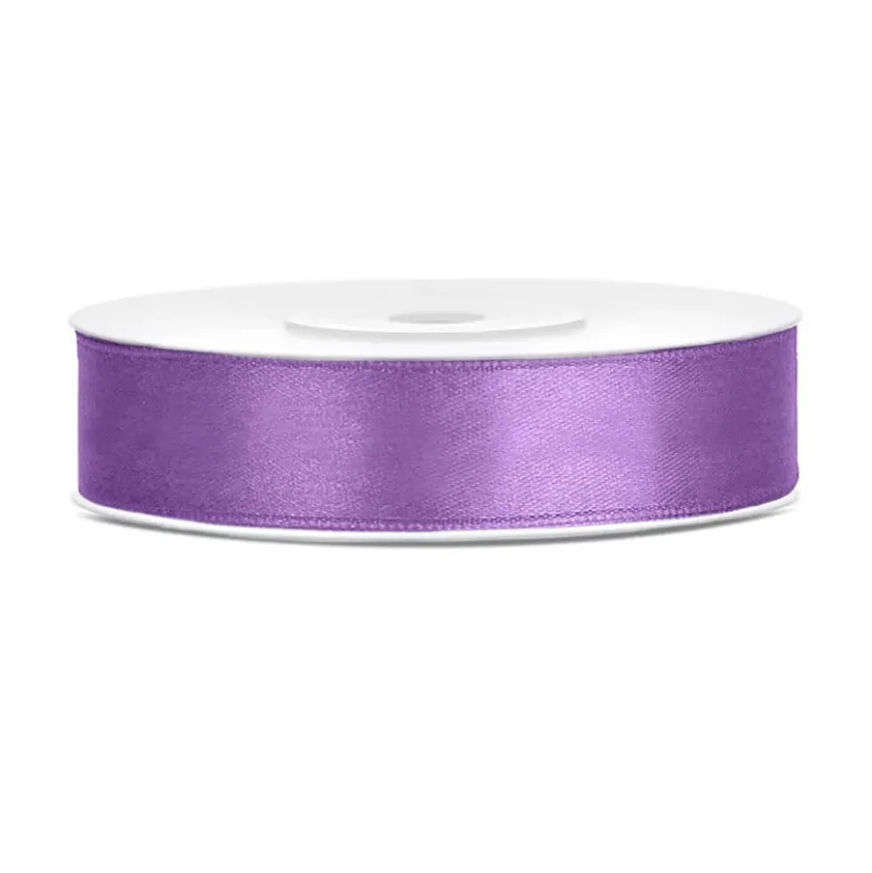 Satinband Ljuslila