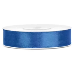 Satinband Royal Blå