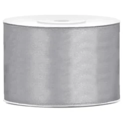 Satinband Silver