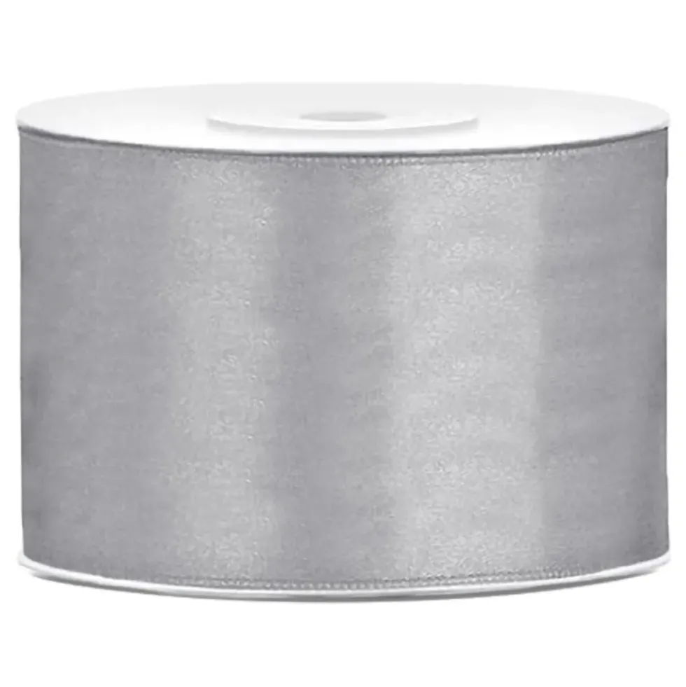 Satinband Silver