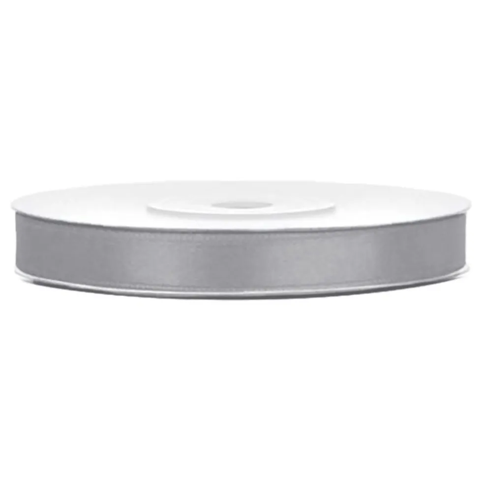 Satinband Silver