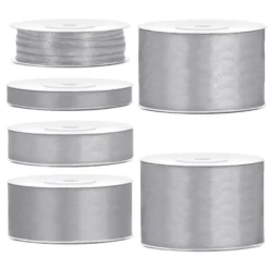 Satinband Silver
