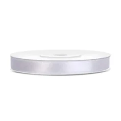 Satinband Vit